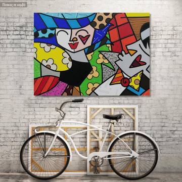 Canvas print Modern cubism II