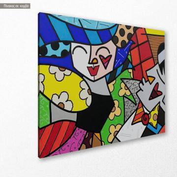 Πίνακας σε καμβά Modern cubism II 2