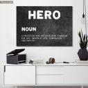 Canvas print Hero