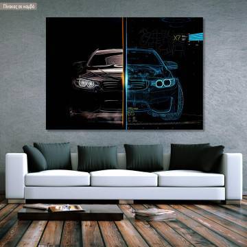 Canvas print Modern duality