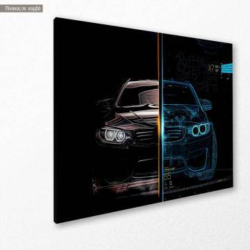 Canvas print Modern duality 2