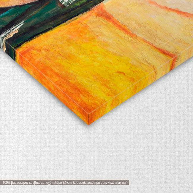 Canvas print The woman, detail