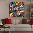 Canvas print Modern cubism