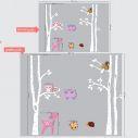Wall stickers , forest with animals