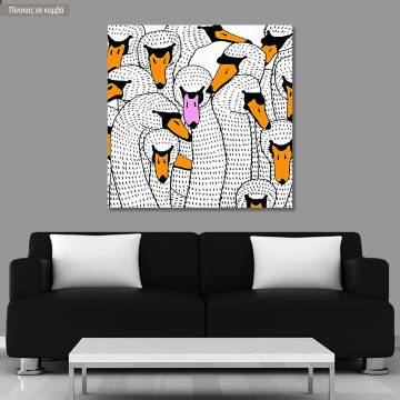 Canvas print Anatidaephobia
