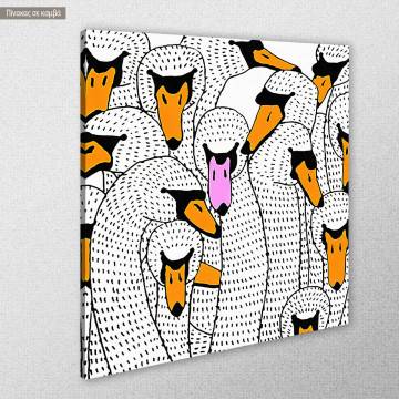 Canvas print Anatidaephobia 2