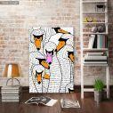 Canvas print Anatidaephobia