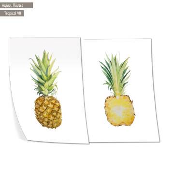 Kids canvas print Unicorns with wishes III, diptych 2