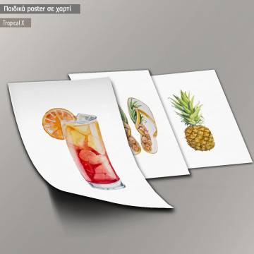 Tropical IX, poster triptixos 2