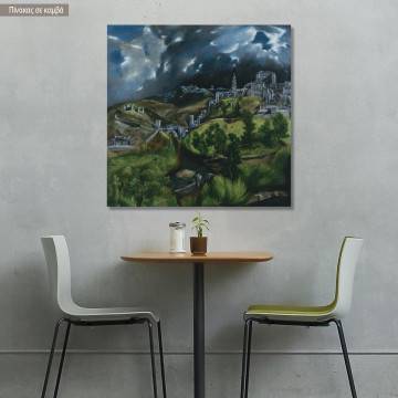 Canvas print Toledo, El Greco