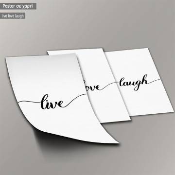 Poster live love laugh 2