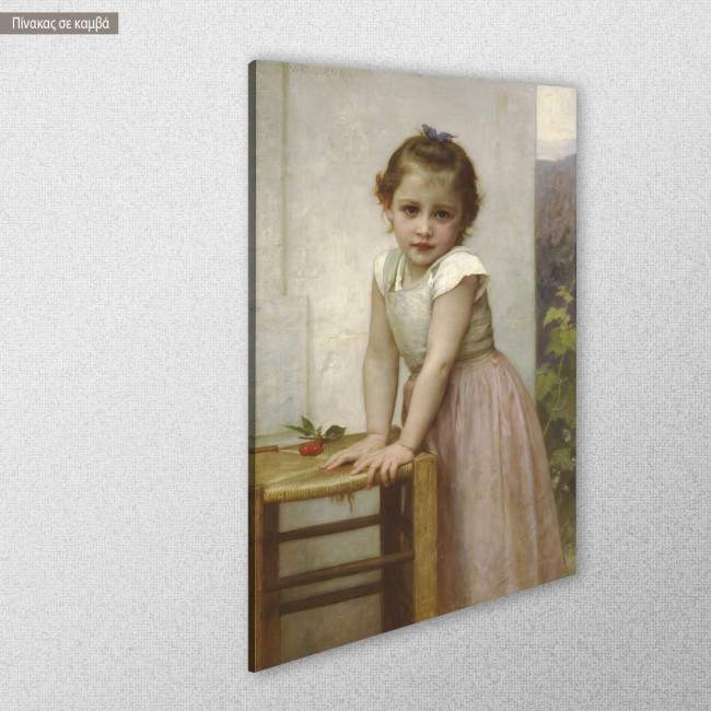 Πίνακας ζωγραφικής Yvonne 1896, Bouguereau William-Adolphe, αντίγραφο σε καμβά, κοντινό