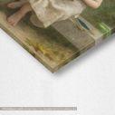 Canvas print The reader 1895, Bouguereau William-Adolphe, detail