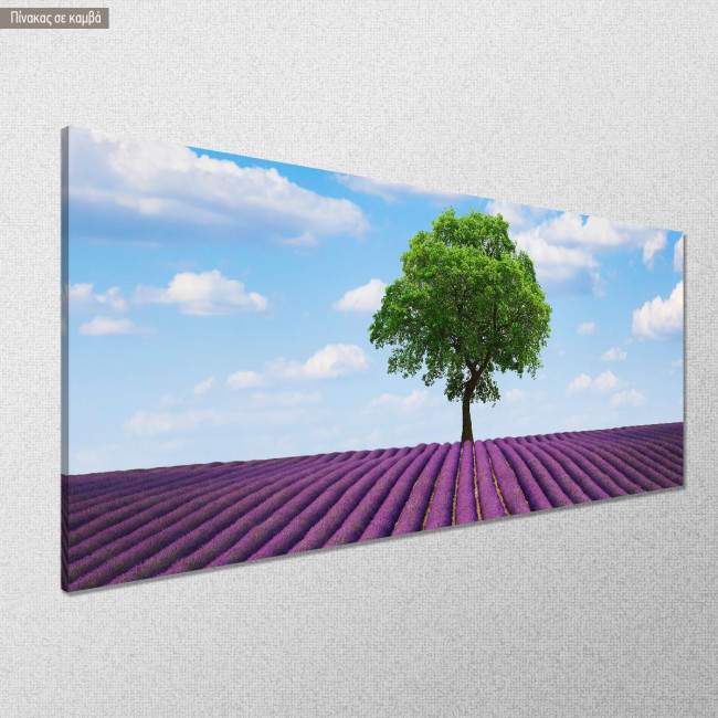 Canvas print Horizon, panoramic, side