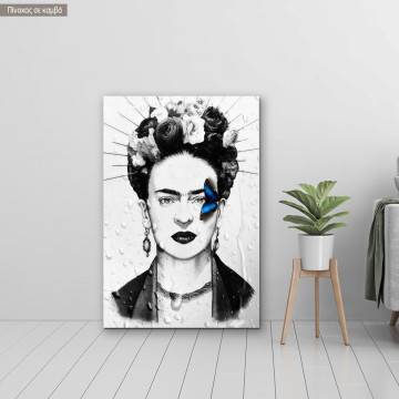 Canvas print Frida in modern composition