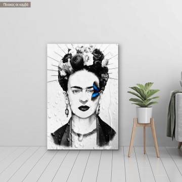 Πίνακας σε καμβά Frida in modern composition