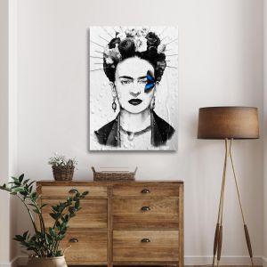 Πίνακας σε καμβά Frida in modern composition Καμβάς τελαρωμένος Όψη 1 2