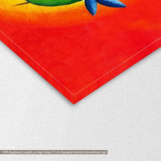 Canvas print Simply love, detail