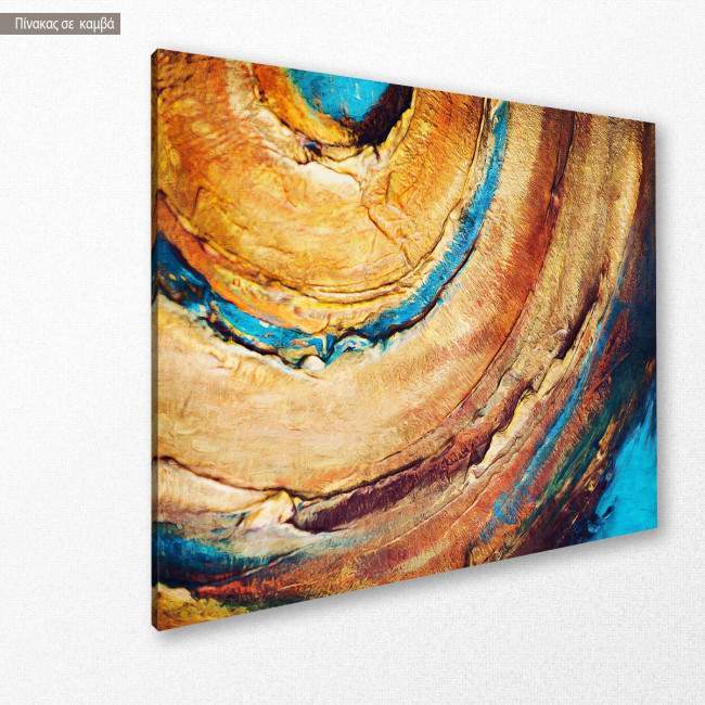 Canvas print Abstract circles, side