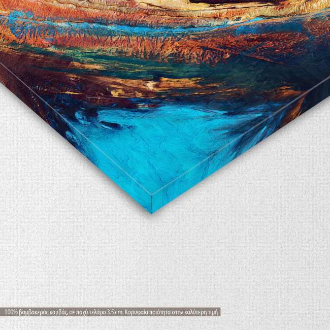 Canvas print Abstract circles, detail