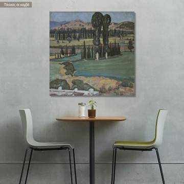 Canvas print  Thermos, Aitoloakarnanias, Maleas