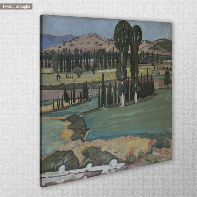 Canvas print  Thermos, Aitoloakarnanias, Maleas, side