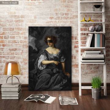 Πίνακας ζωγραφικής The countess of Dorchester, reart (original Lely P), αντίγραφο σε καμβά