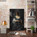Πίνακας ζωγραφικής The countess of Dorchester, reart (original Lely P), αντίγραφο σε καμβά