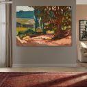 Canvas print Greek landscape, Maleas
