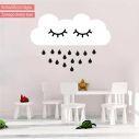 Kids wall stickers Clouds and stars