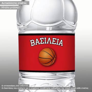 Sticker label Basket ball