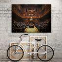 Canvas print Devolved parliament, Banksy