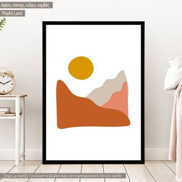 Playful Land  IV, κάδρο