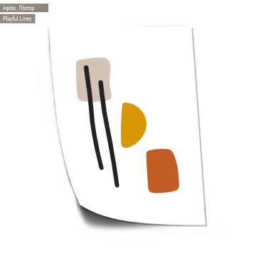 Playful Lines V, Poster 2