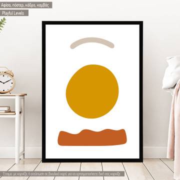 Playful Lines I, Poster