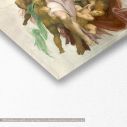 Canvas print The creation of Adam, Michelangelo, detail