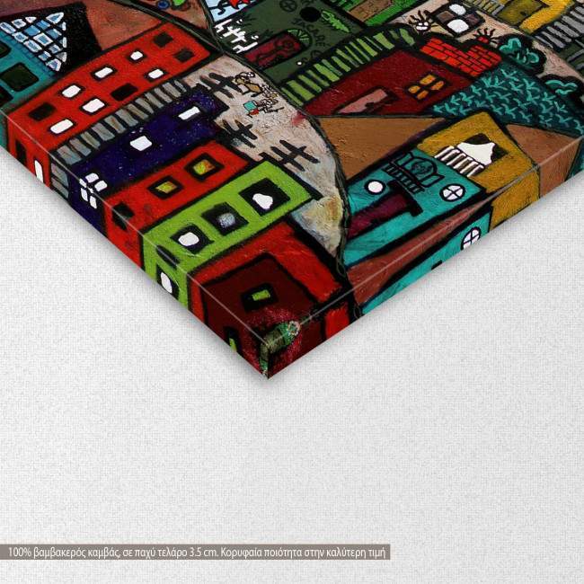 Canvas print Paysage urbain, detail