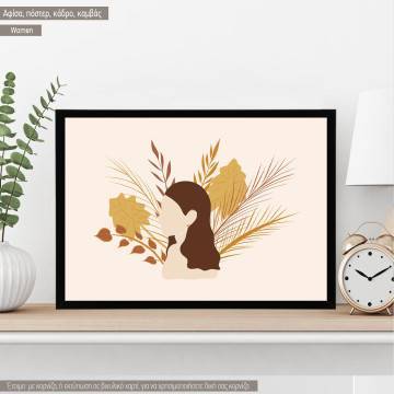 Margot,  κάδρο, μαύρη κορνίζα