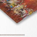 Canvas print Arabic city composition, panoramic, detail