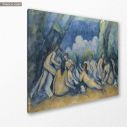 Canvas print Bathers, Cezanne Paul, side