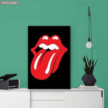 Πίνακας σε καμβά Rolling Stones