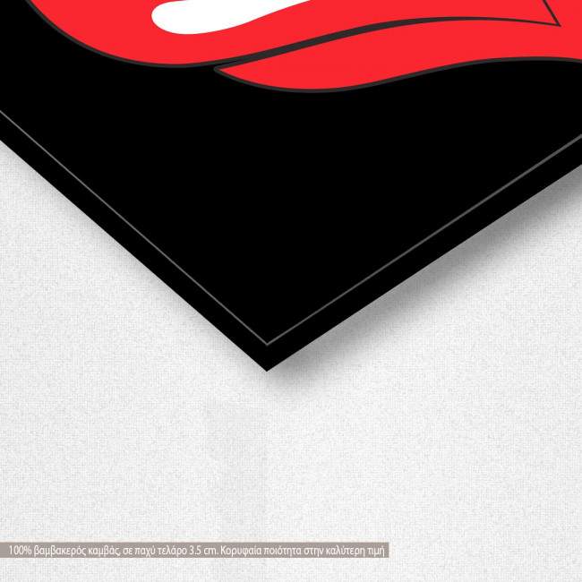 Πίνακας σε καμβά Rolling Stones, detail