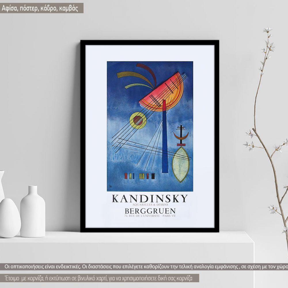 Exhibition Poster Berggruen, Kandinsky