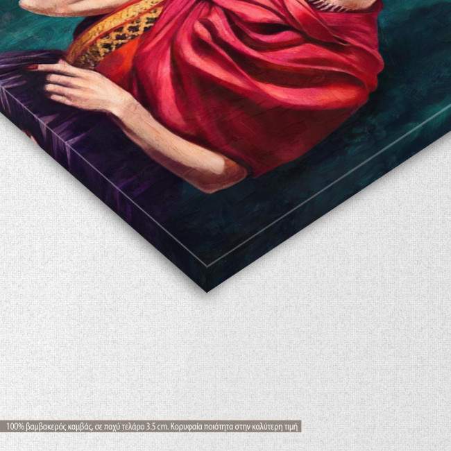 Canvas print Butterfly Frida, horizontal, detail