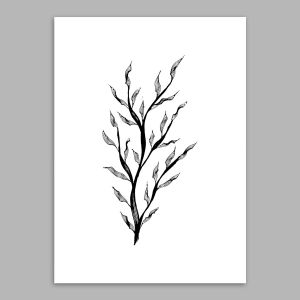 Branches VI Poster  Poster with black frame View 1 2