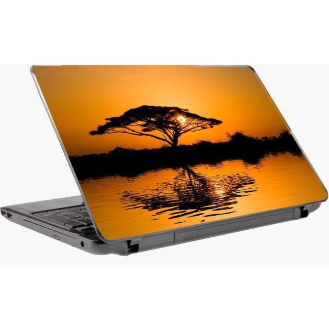 Αφρικάνικο τοπίο αυτοκόλλητο laptop
