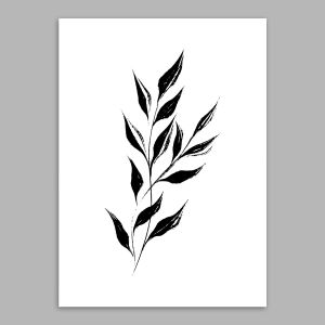 Branches IX αφίσα κάδρο  Αφίσα πόστερ με μαύρη κορνίζα Όψη 1 2