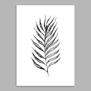 Branches X Poster  Poster with black frame View 1 2