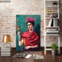 Canvas print Butterfly Frida detail