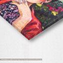Canvas print Flowered Frida I, detail